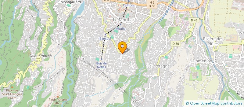 localisation de l'entreprise L'ESKAL GOURMAN NORD à SAINT-DENIS