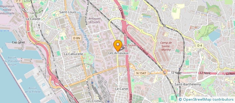 localisation de l'entreprise L'ESPACE à MARSEILLE