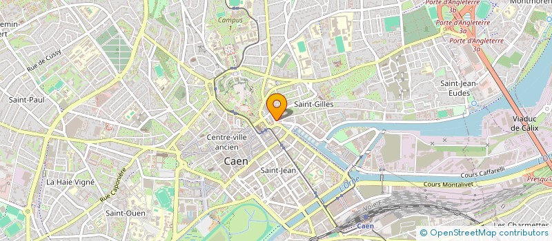 localisation de l'entreprise L'ESPACE à CAEN