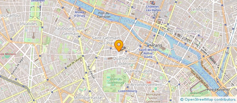 localisation de l'entreprise L'ESPACE BLEU BOUTIQUE à PARIS