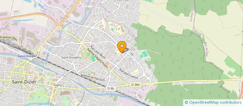 localisation de l'entreprise L'ESPACE BRAGARD à SAINT-DIZIER