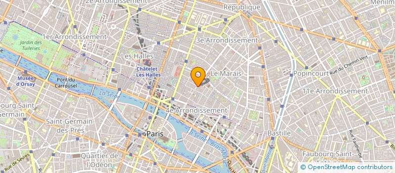 localisation de l'entreprise L'ESPACE BUREAU à PARIS