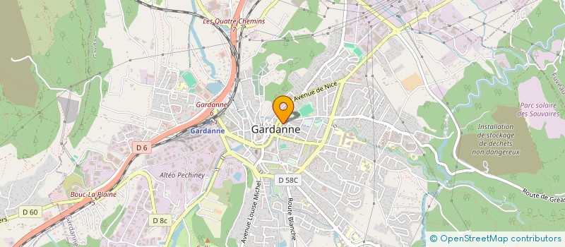 localisation de l'entreprise L ESPACE CARNAVAL  GARDANNE