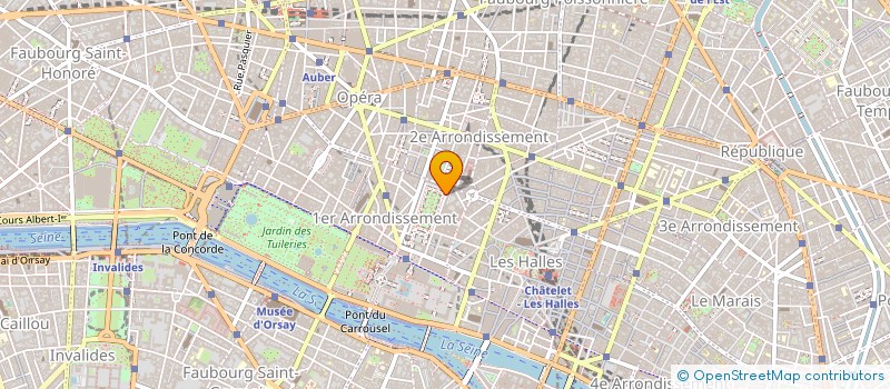 localisation de l'entreprise L'ESPACE CHAMPAGNE à PARIS