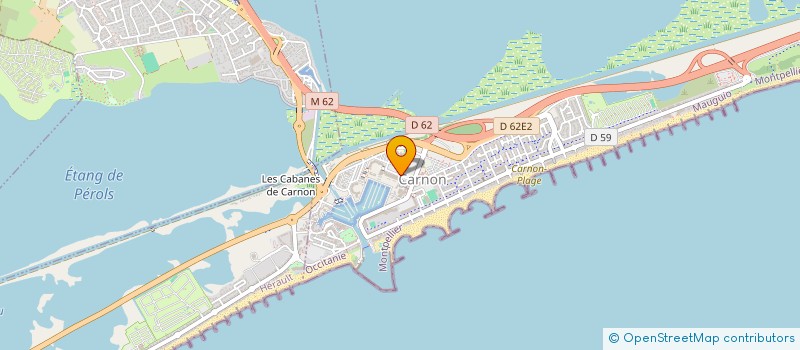 localisation de l'entreprise L ESPACE COM  MAUGUIO