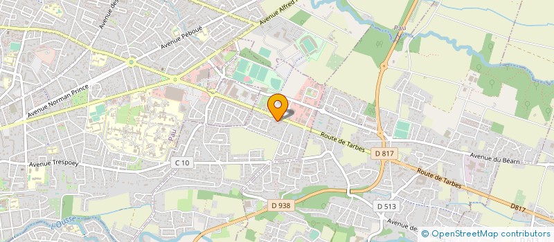 localisation de l'entreprise L'ESPACE COQ A L'ANE  BIZANOS