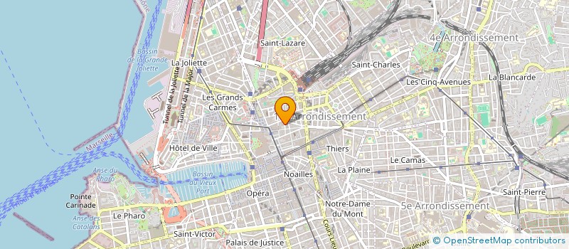 localisation de l'entreprise L ESPACE DAVID à MARSEILLE