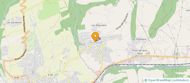 localisation de l'entreprise L'ESPACE DE LA MONTAGNE  GAP