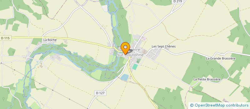 localisation de l'entreprise L'ESPACE DES CREATEURS  DAMPIERRE-SUR-BOUTONNE