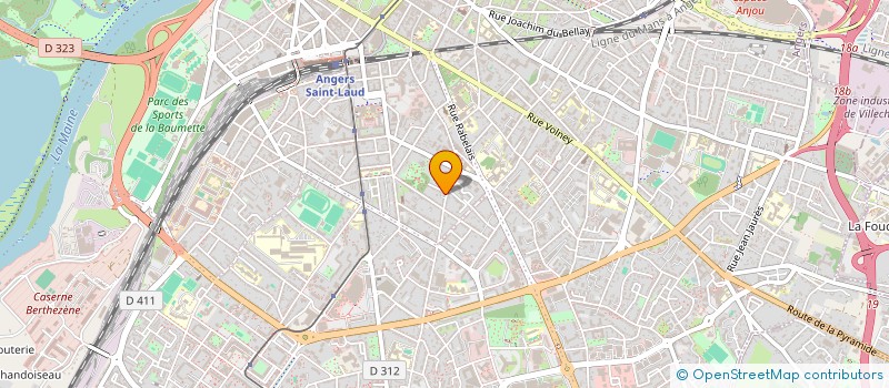 localisation de l'entreprise L'ESPACE DU MOUVEMENT à ANGERS