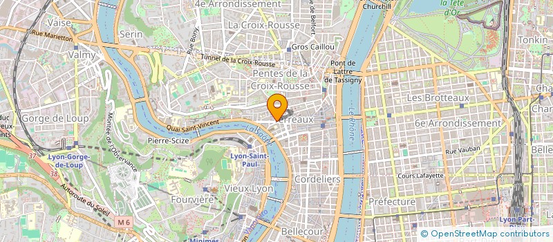 localisation de l'entreprise L'ESPACE FRAICHEUR à LYON
