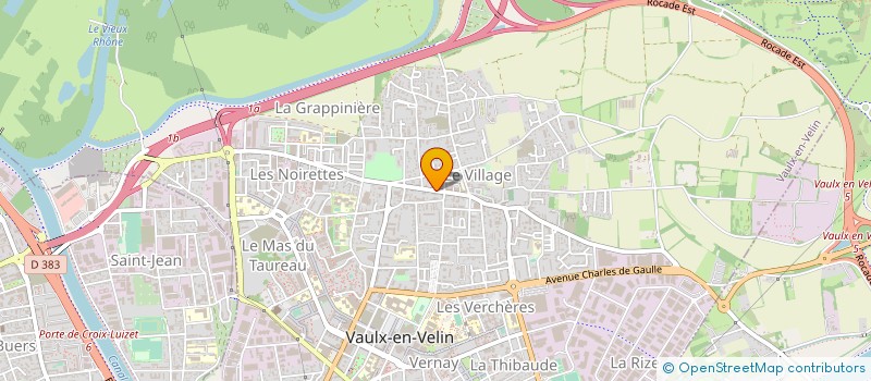 localisation de l'entreprise L'ESPACE GOURMAND à VAULX-EN-VELIN