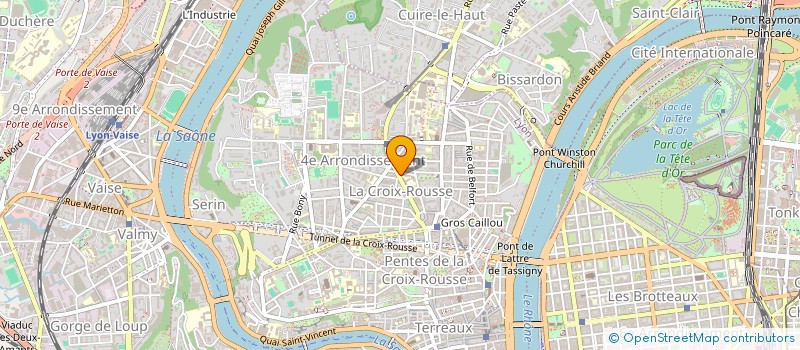localisation de l'entreprise L'ESPACE JEUNE MAMAN à LYON