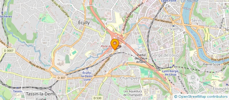 localisation de l'entreprise L'ESPACE LYONNAIS à TASSIN-LA-DEMI-LUNE