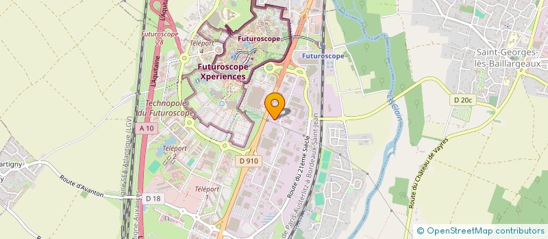 localisation de l'entreprise L'ESPACE PROFESSIONNEL à CHASSENEUIL-DU-POITOU