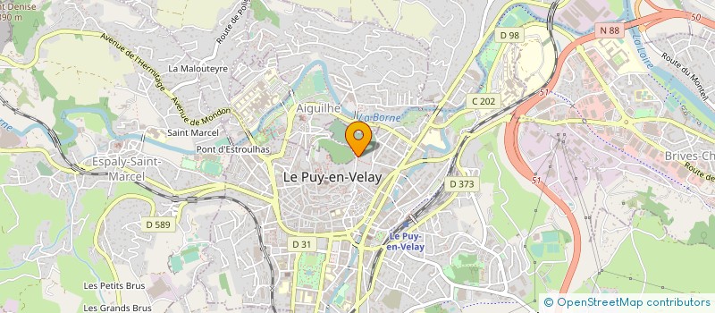 localisation de l'entreprise L'ESPACE PURA VIDA à LE PUY-EN-VELAY