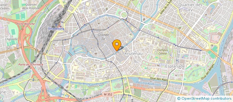 localisation de l'entreprise L'ESPACE ROHAN à STRASBOURG