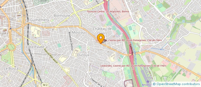 localisation de l'entreprise L'ESPACE VIDEO à TOULOUSE
