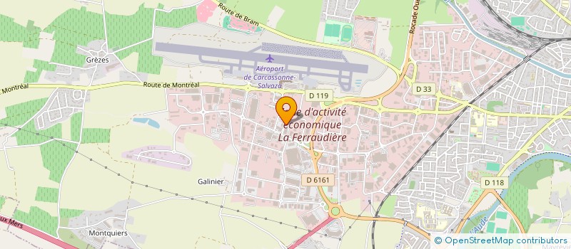 localisation de l'entreprise L'ESPADON à CARCASSONNE