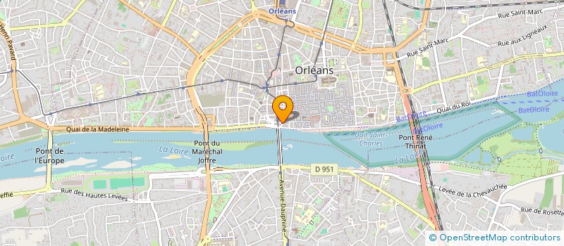 localisation de l'entreprise L'ESPADON à ORLEANS