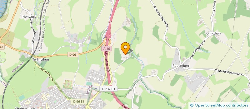 localisation de l'entreprise L'ESPAGNERIE  WIMILLE