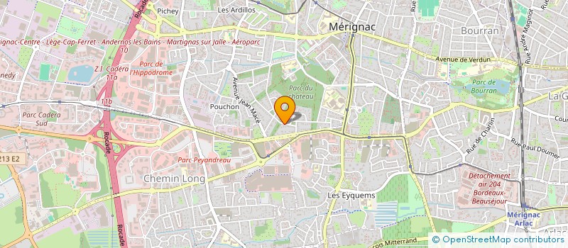 localisation de l'entreprise L ESPERANCE à MERIGNAC