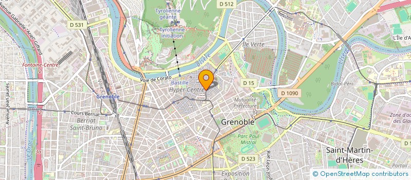 localisation de l'entreprise L'ESPERANCE à GRENOBLE