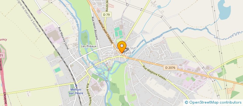 localisation de l'entreprise L ESPERANCE  MEHUN-SUR-YEVRE