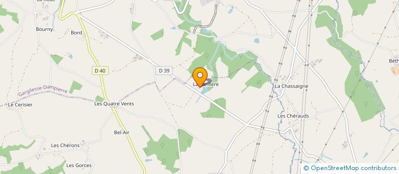 localisation de l'entreprise L'ESPERANCE à CUZION