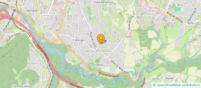 localisation de l'entreprise L ESPERANCE  VETRAZ-MONTHOUX