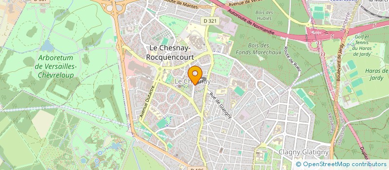 localisation de l'entreprise L ESPERANCE  LE CHESNAY-ROCQUENCOURT