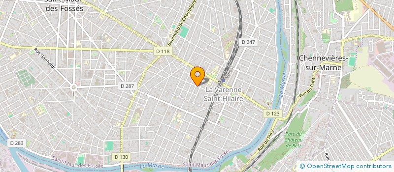 localisation de l'entreprise L'ESPERANCE à SAINT-MAUR-DES-FOSSES