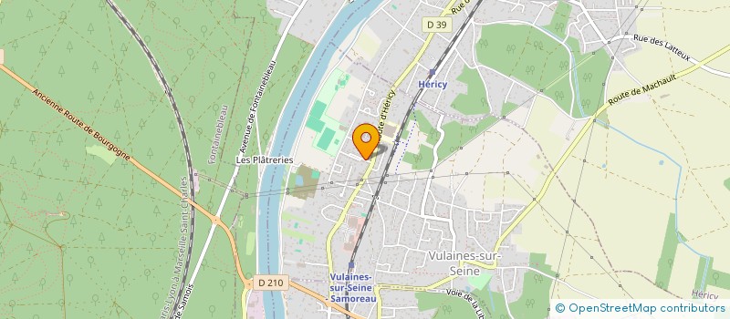 localisation de l'entreprise L'ESPERANCE  VULAINES-SUR-SEINE