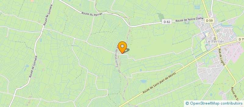 localisation de l'entreprise L'ESPERANCE  LE PERRIER