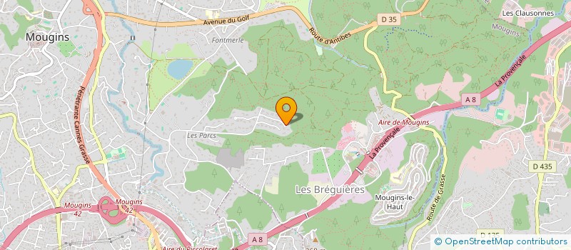 localisation de l'entreprise L'ESPERANCE à MOUGINS