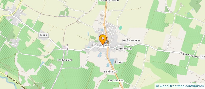 localisation de l'entreprise L ESPERANCE à BELLEVIGNE-EN-LAYON