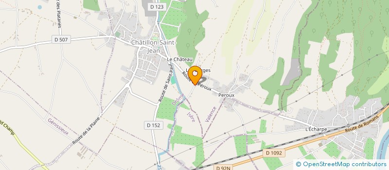 localisation de l'entreprise L'ESPERANCE à CHATILLON-SAINT-JEAN