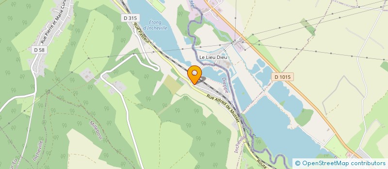 localisation de l'entreprise L'ESPERANCE  INCHEVILLE