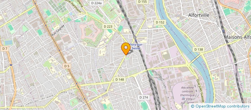localisation de l'entreprise L'ESPERANCE à VITRY-SUR-SEINE