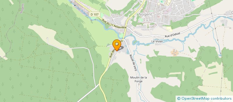 localisation de l'entreprise L'ESPERANCE ET COMPAGNONS DE ST ELOI à NOGENT