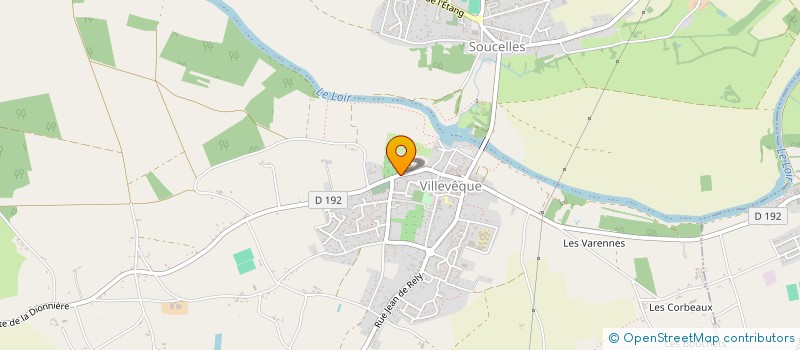 localisation de l'entreprise L'ESPERANCE FRATERNELLE DE LA BOHALLE  LOIRE-AUTHION
