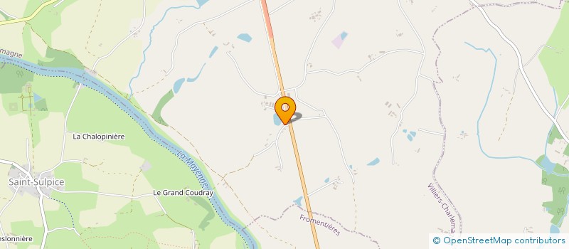 localisation de l'entreprise L'ESPERANCE SPORTIVE DE MAISONCELLES DU MAINE  MAISONCELLES-DU-MAINE