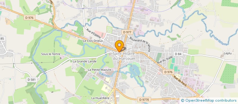 localisation de l'entreprise L'ESPERANZA  SAINT-HILAIRE-DU-HARCOUET