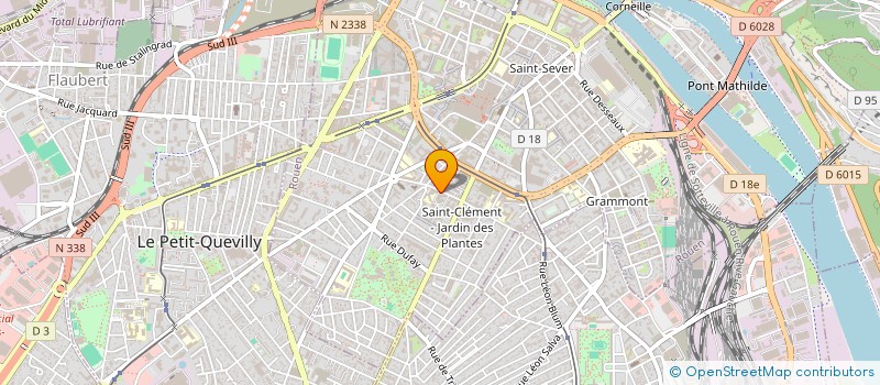 localisation de l'entreprise L'ESPERLUETTE à ROUEN