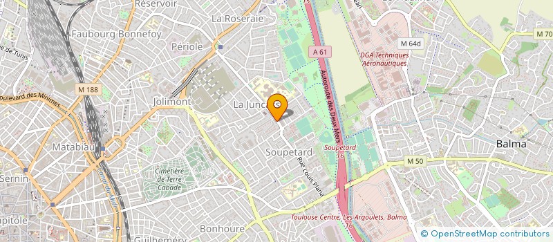 localisation de l'entreprise L'ESPERLUETTE à TOULOUSE