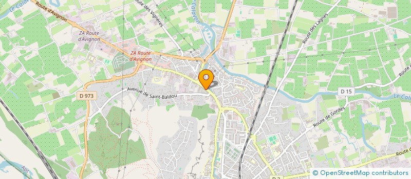 localisation de l'entreprise L ESPERLUETTE  CAVAILLON