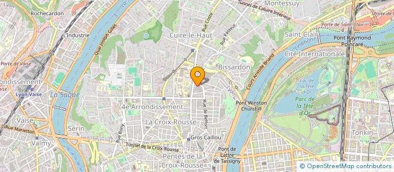 localisation de l'entreprise L'ESPERLUETTE THEATRE  LYON