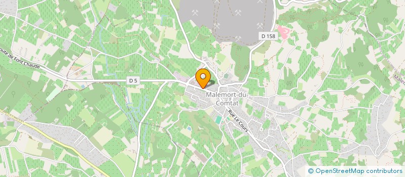 localisation de l'entreprise L ESPEUTIERO MALAMOURTENCO  MALEMORT-DU-COMTAT