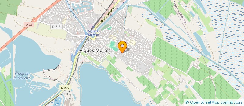 localisation de l'entreprise L'ESPI PLAGE à AIGUES-MORTES