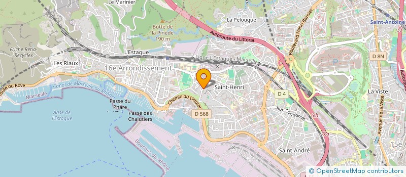 localisation de l'entreprise L'ESPIGAOU à MARSEILLE